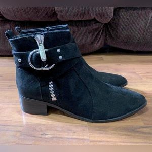 Nine West Black Ankle Booties